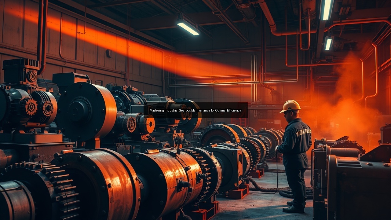reducer industrial gearbox service maintain industrial gearbox design